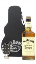 Jack Daniel's Tennessee Honey Guitar Case Whiskey Liqueur