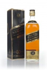 Johnnie Walker Black Label 12 Year Old - 1980s Blended Whisky