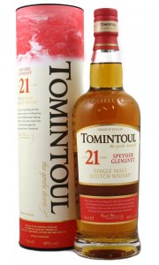 Tomintoul 21 Year Old Whisky