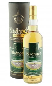 Bladnoch Distiller's Choice, Lightly Peated with Tube