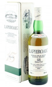Laphroaig 15 Year Old Islay Malt, UK Edition with Tin