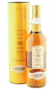 Littlemill 12 Year Old, Nineties Bottling with Tube