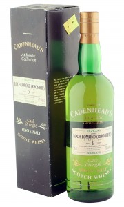 Loch Lomond (Rhosdhu) 1985 9 Year Old Cadenhead's with Box