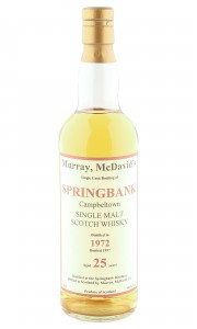 Springbank 1972 25 Year Old, Murray McDavid Bottling