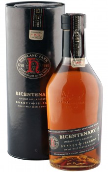 Highland Park 1977 21 Year Old, Bicentenary Bottling with Tube
