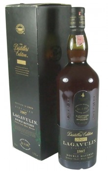 Lagavulin 1987 'The Distillers Edition' Litre Bottling with Box