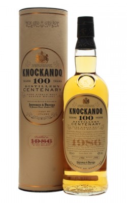 Knockando 1986 Centenary / 12 Year Old Speyside Whisky