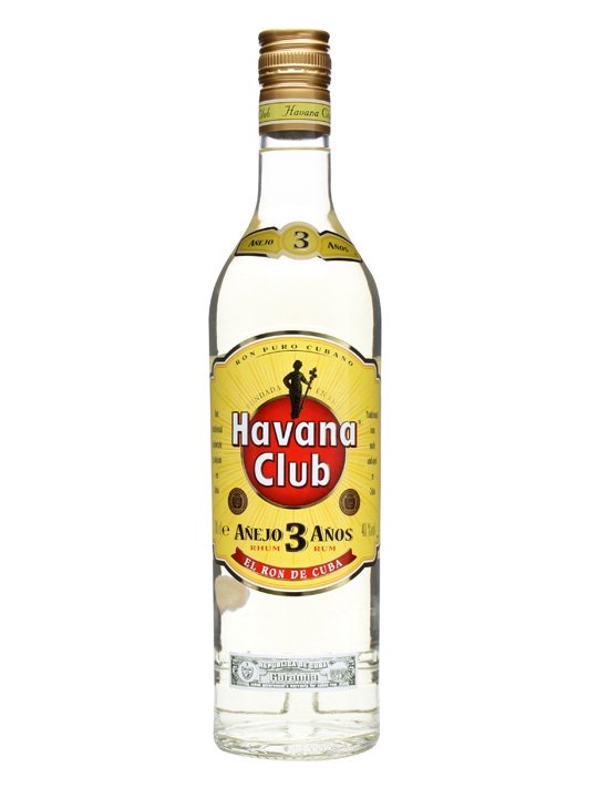 Havana Club 3 Year Old Rum Anejo Cuban Rum Whisky Marketplace UK
