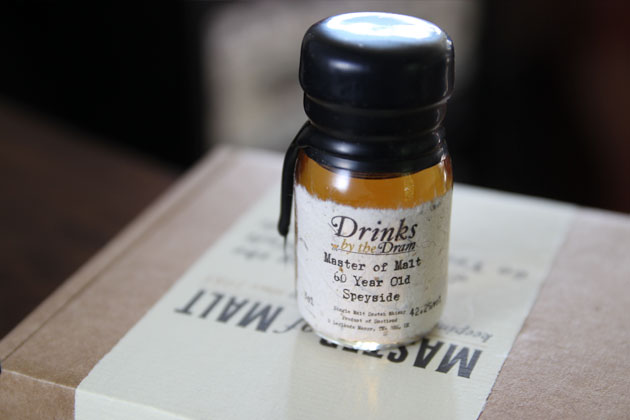 Master of Malt 60 year Old Speyside sample