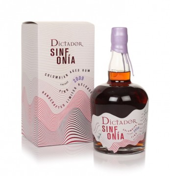 Dictador 13 Year Old 2009 (cask ExSH-417) Sinfonia Fino Dark Rum