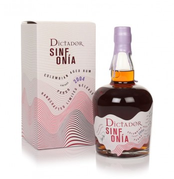Dictador 18 Year Old 2004 (cask ExP-896) Sinfonia Pardo Dark Rum