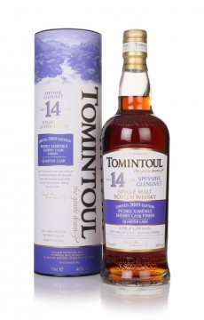 Tomintoul 14 Year Old 2009 PX Sherry Quarter Cask Finish