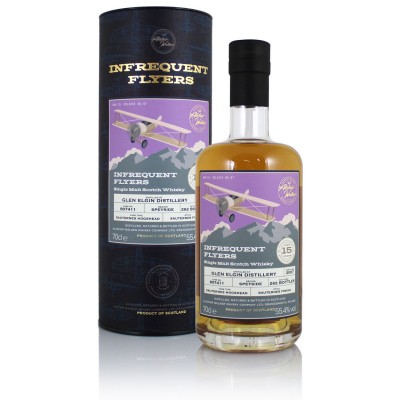 Glen Elgin 2007 15 Year Old, Infrequent Flyers Cask #807411