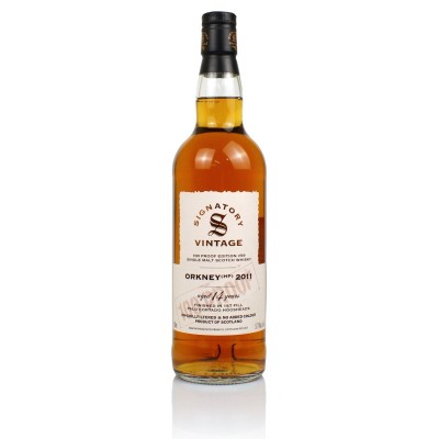 Orkney 2011 100 Proof Edition #59, Signatory Vintage