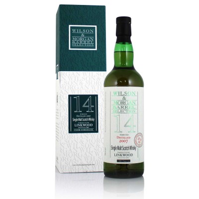 Linkwood 2007 14 Year Old, Wilson & Morgan Cask Strength, 58.3%