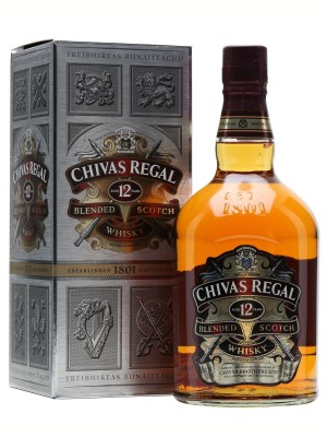 Chivas Regal 12 Year Old / Bottled 1980s / Litre