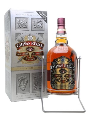 Chivas Regal 12 Year Old / Large Bottle
