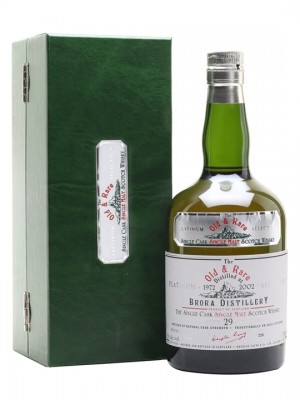 Brora 1972 / 29 Year Old / Old & Rare Platinum