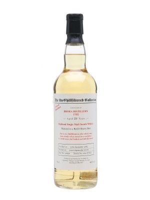 Brora 1981 / 21 Year Old / Signatory