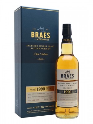 Braes of Glenlivet 1990 / 31 Year Old / Secret Speyside