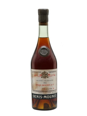 Denis-Mounié 1914 Cognac / Grande Champagne / Bottled 1960s