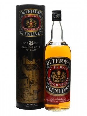 Dufftown-Glenlivet 8 Year Old / Bottled 1970s
