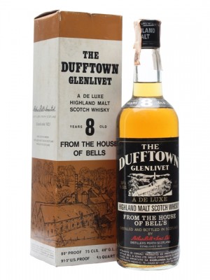 Dufftown-Glenlivet 8 Year Old / Bottled 1970s