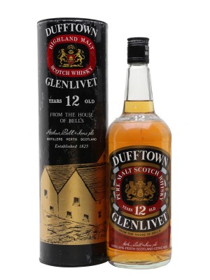 Dufftown-Glenlivet 12 Year Old / Bottled 1980s