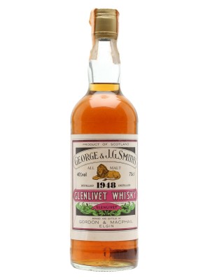 Glenlivet 1948 / Bottled 1980s / Gordon & MacPhail