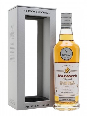 Mortlach 15 Year Old / G&M Distillery Labels