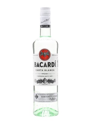 Bacardi Carta Blanca Rum Single Modernist Rum
