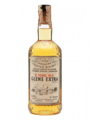 Glens Extra (Springbank) 8 Year Old / Bottled 1960s