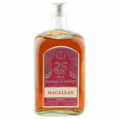 Macallan 1952 25 Year Old, Queen's Silver Jubilee 1977 Bottling