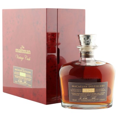 Macallan 1977 35 Year Old, The Maltman Vintage Cask #2849 with Presentation Case