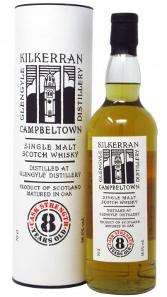 Kilkerran Cask Strength 3rd Edition 8 year old