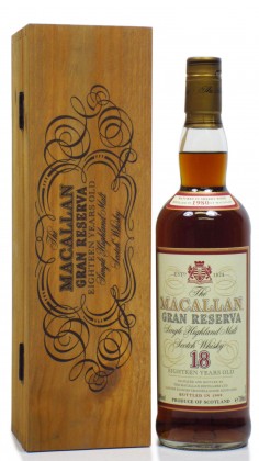 Macallan Gran Reserva 1980 18 year old