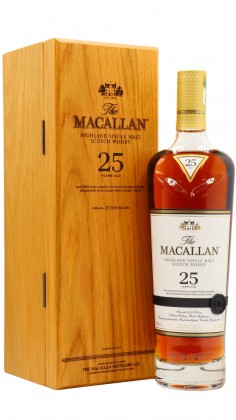 Macallan Sherry Oak 2019 Release 25 year old