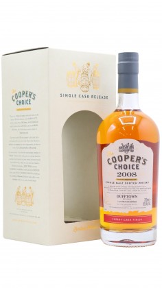 Dufftown Cooper's Choice - Single Sherry Cask #9080 2008 10 year old