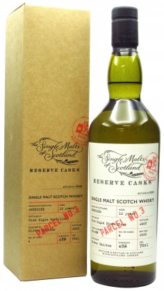 Glen Elgin Single Malts Of Scotland - Reserve Cask - Parcel # 2007 12 year old
