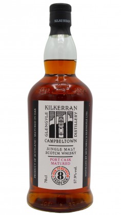Kilkerran Cask Strength 100% Port Maturation 8 year old