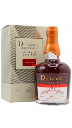 Dictador Capitulo - Colombian Port Cask 1998 22 year old Rum