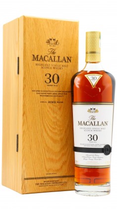 Macallan Sherry Oak 2023 Release 30 year old