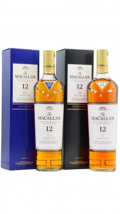 Macallan Sherry & Double Cask 12 Year Old Bundle 2 x 70cl