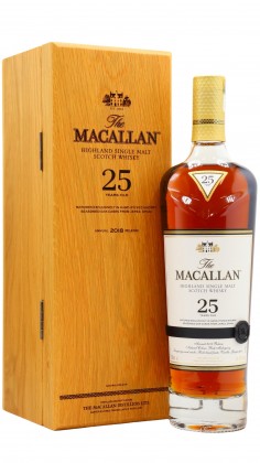 Macallan Sherry Oak 2018 Release 25 year old