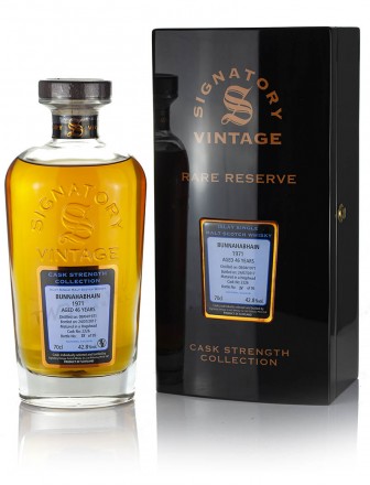 Bunnahabhain 46 Year Old 1971 Signatory Rare Reserve