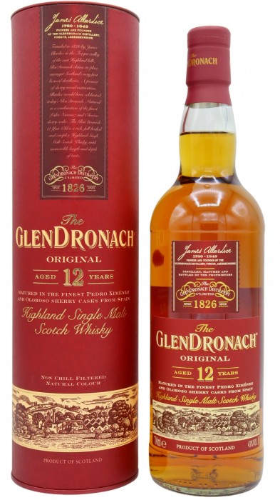 Glendronach 12 Year Old Original | Single Malt Scotch Whisky