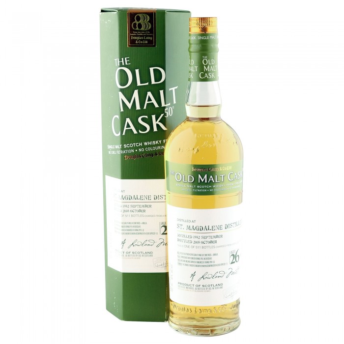 St. Magdalene 1982 26 Year Old, Old Malt Cask Bottling with Carton