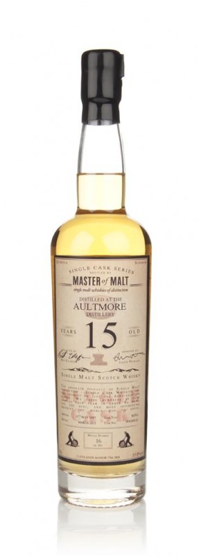 Aultmore 15 Year Old 1997 Single Cask Master of Malt