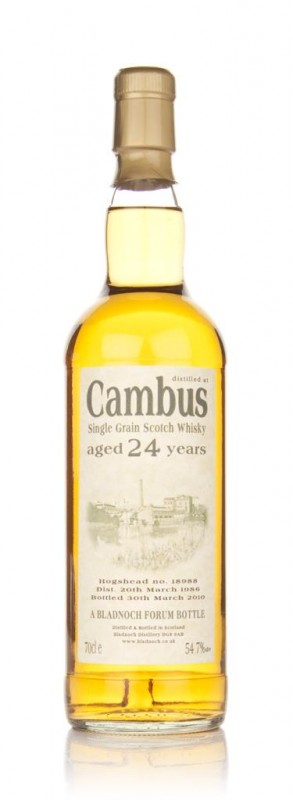 Cambus 24 Year Old 1986 Cask #18988 Bladnoch