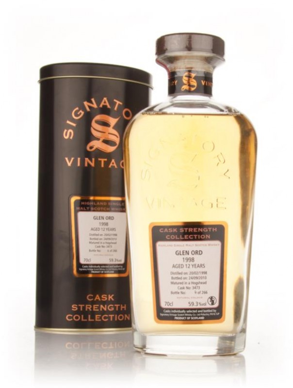 Glen Ord 12 Year Old 1998 Cask 3473 Cask Strength Collection Signatory